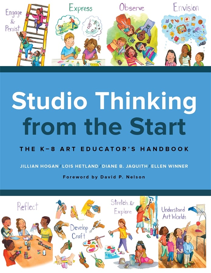 洋書 BOOK ART STUDIO HANDBOOK Studio Thinking from the Start – Teachers College Press