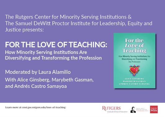 Webinar Recording: For the Love of Teaching