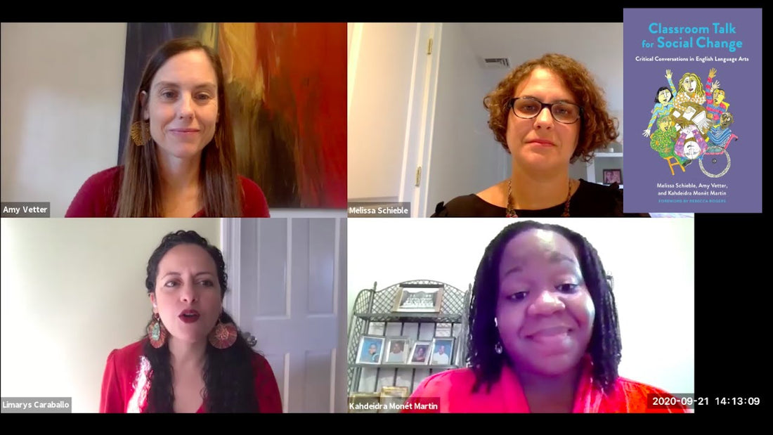 [VIDEO] Classroom Talk for Social Change: Critical Conversations in English Language Arts