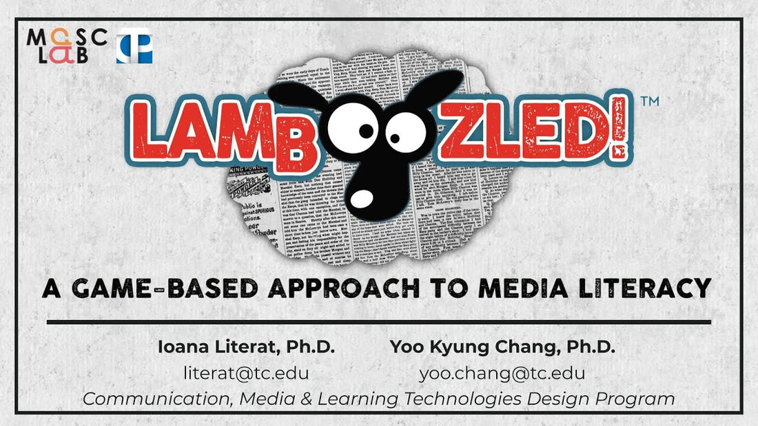 [VIDEO] Learning Media Literacy and Fighting Fake News with LAMBOOZLED!