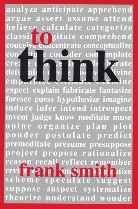 Cover image for to think, isbn: 9780807730577