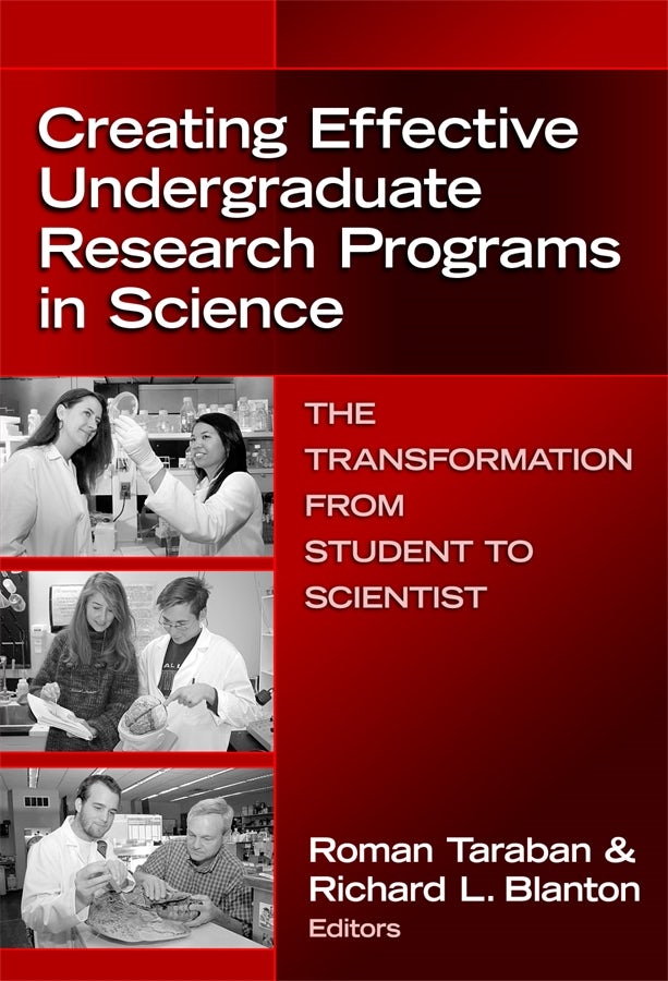 Cover image for Creating Effective Undergraduate Research Programs in Science, isbn: 9780807748770