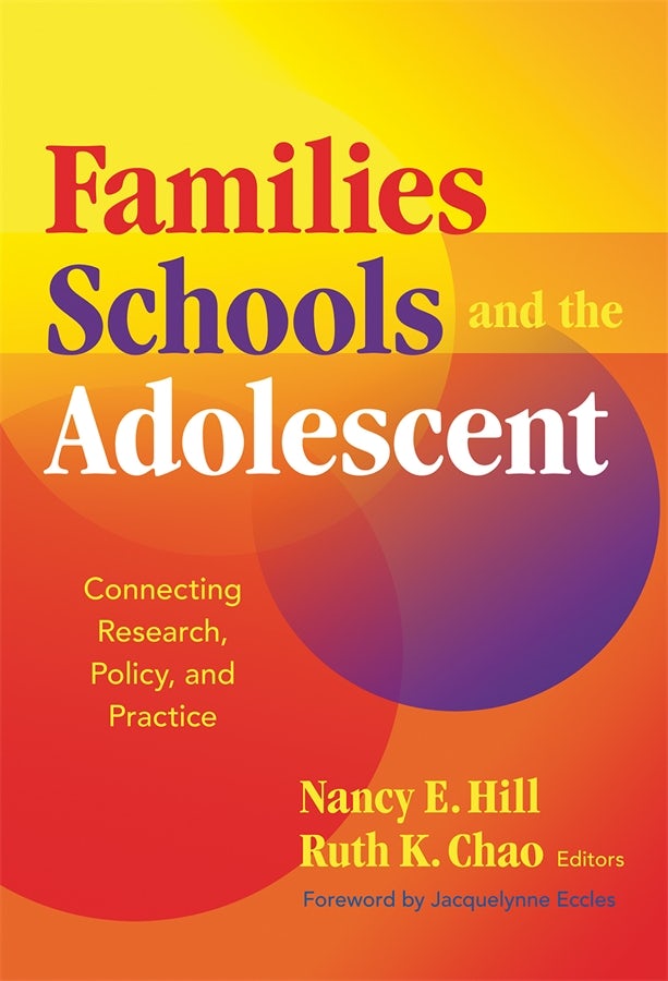 Cover image for Families, Schools, and the Adolescent, isbn: 9780807749951