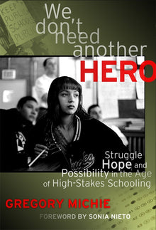 Cover image for We Don't Need Another Hero, isbn: 9780807753507