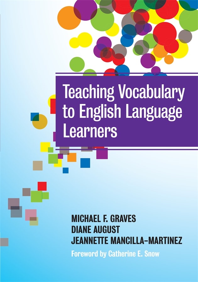 Cover image for Teaching Vocabulary to English Language Learners, isbn: 9780807753750