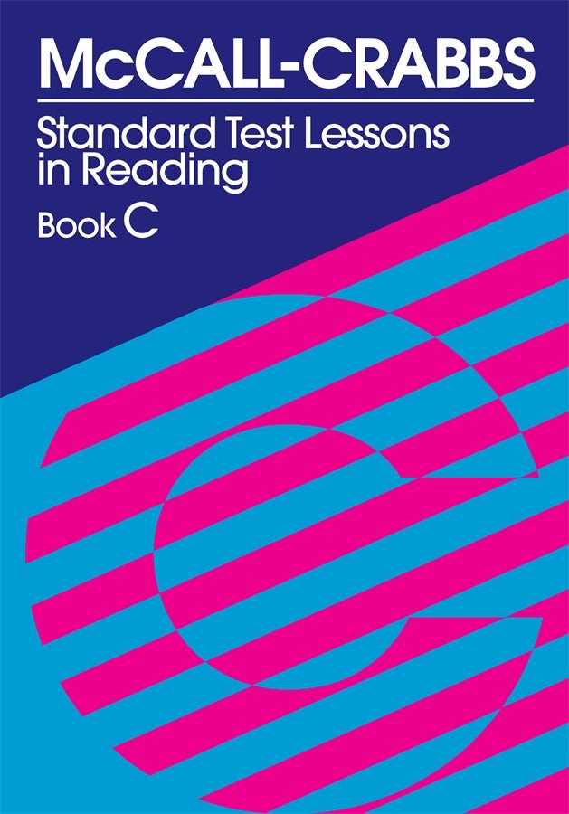 Cover image for McCall-Crabbs Standard Test Lessons in Reading, Book C, isbn: 9780807755440