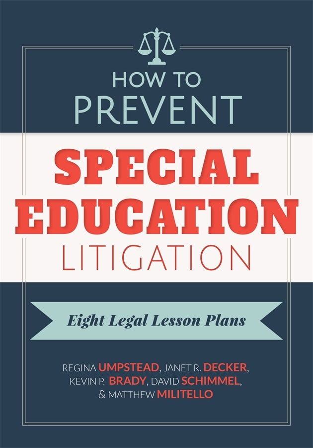 Cover image for How to Prevent Special Education Litigation, isbn: 9780807757079