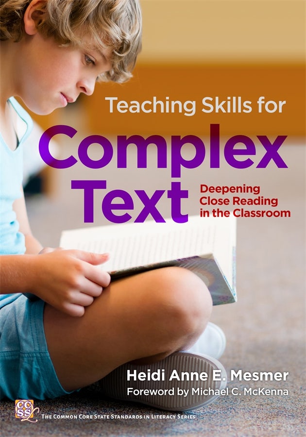 Cover image for Teaching Skills for Complex Text, isbn: 9780807758144