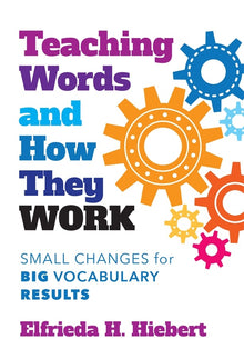 Cover image for Teaching Words and How They Work, isbn: 9780807763186
