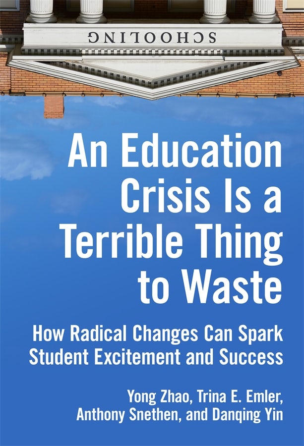 Cover image for An Education Crisis Is a Terrible Thing to Waste, isbn: 9780807763407