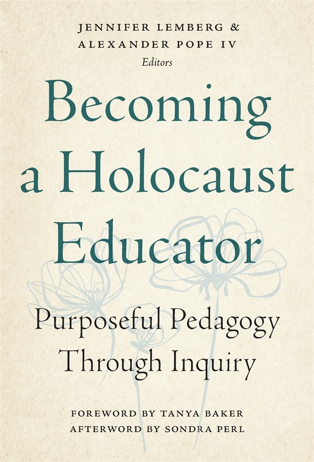 Cover image for Becoming a Holocaust Educator, isbn: 9780807764374