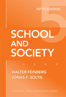 Cover image for School and Society, isbn: 9780807771211