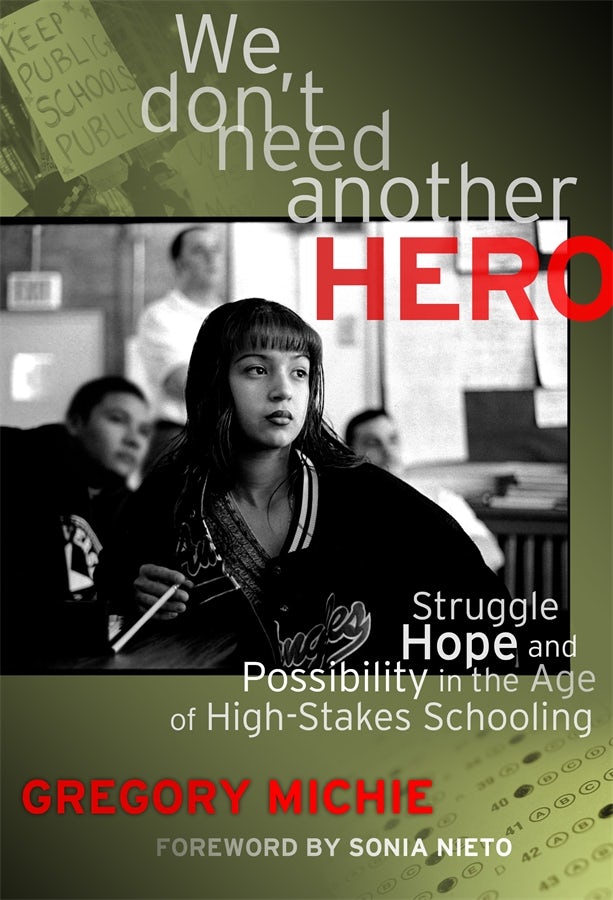 Cover image for We Don't Need Another Hero, isbn: 9780807772010