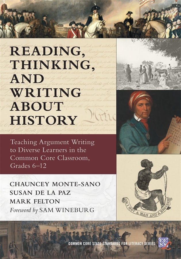 Cover image for Reading, Thinking, and Writing About History, isbn: 9780807772874