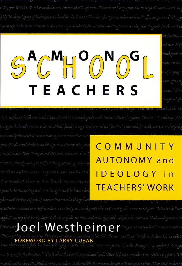 Cover image for Among School Teachers, isbn: 9780807775271