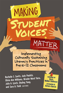 Cover image for Making Student Voices Matter, isbn: 9780807783528
