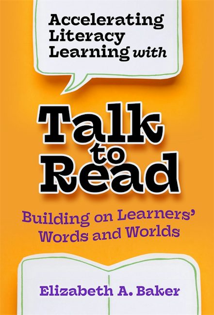 Cover image for Accelerating Learning with Talk to Read, isbn: 9780807783610