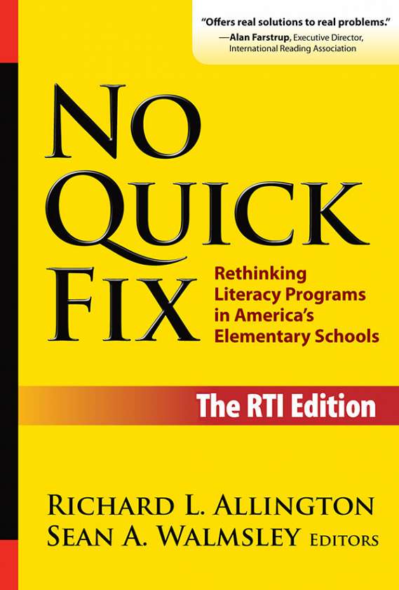 No Quick Fix, The RTI Edition 9780807748442