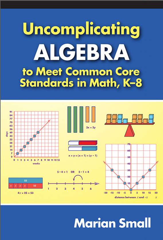 Uncomplicating Algebra to Meet Common Core Standards in Math, K-8 9780807755174